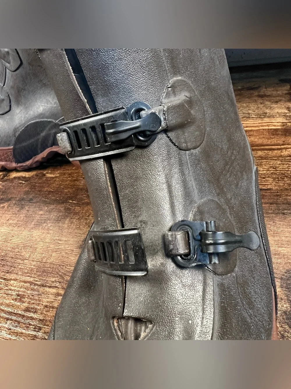 LaCrosse Boots ZXT‎ Buckle Wedge Overshoe Waterproof Winter Black 14